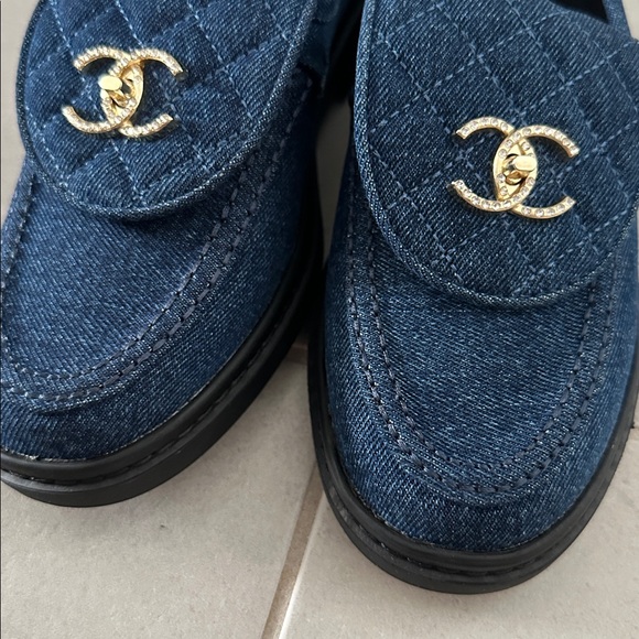 New Women's Blue Loafers - Picture 6 of 6